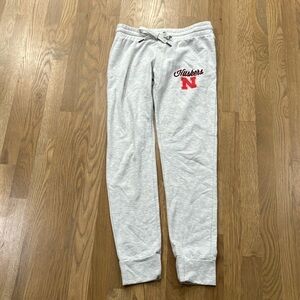 University Of Nebraska Cornhuskers Huskers Liv Casual Women's Joggers Sweatpants